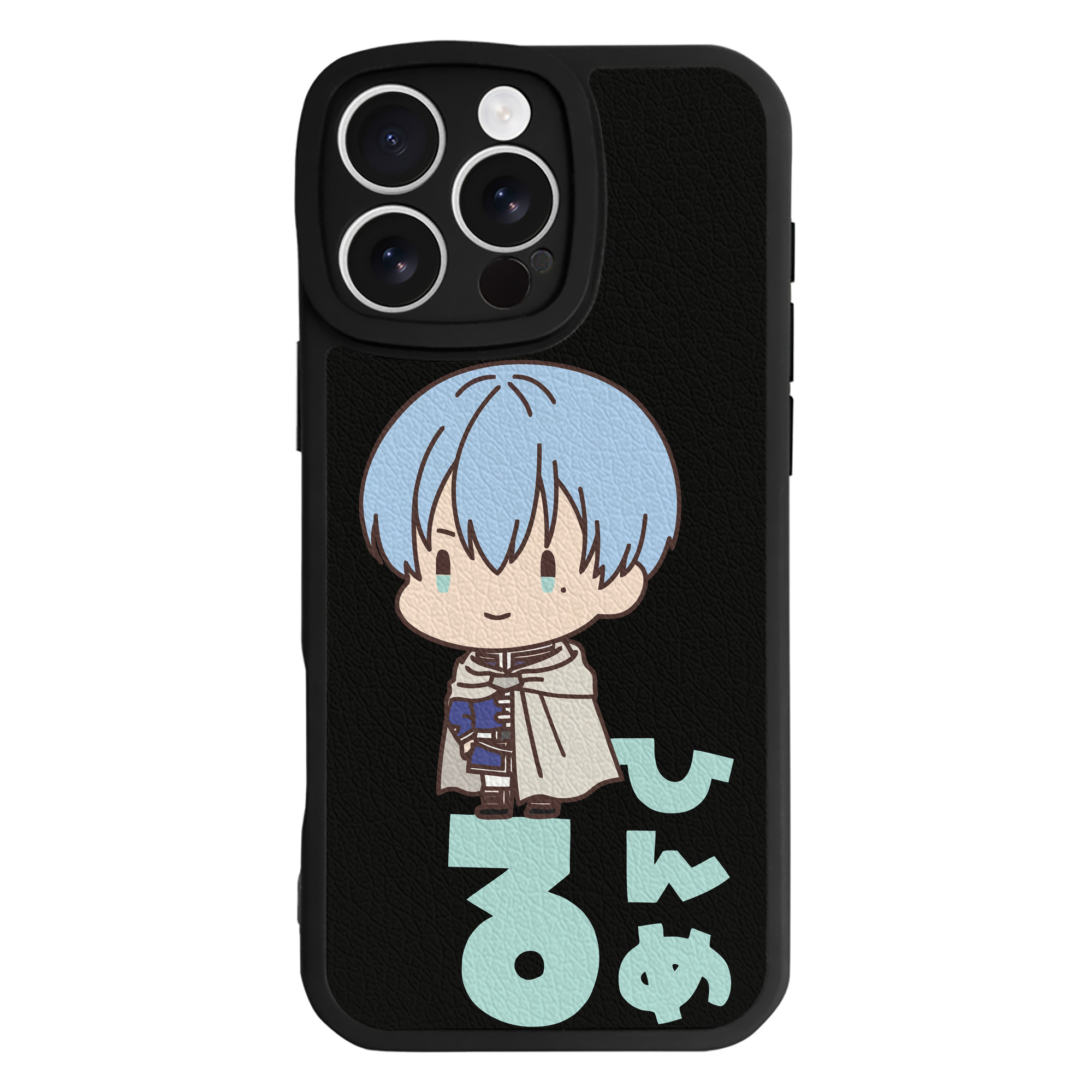 （画像用） 葬送のフリーレン Frieren 【iPhone 16シリーズ対応】シリコンスマホケース（レザー調） 材質：シリコン